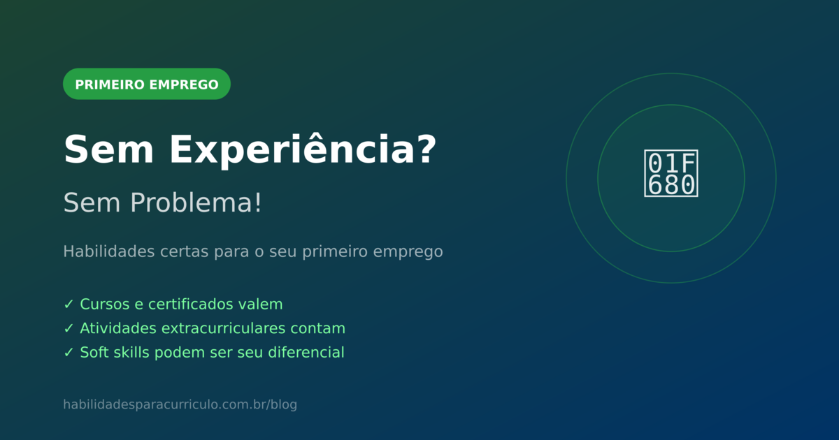 Habilidades para Primeiro Emprego